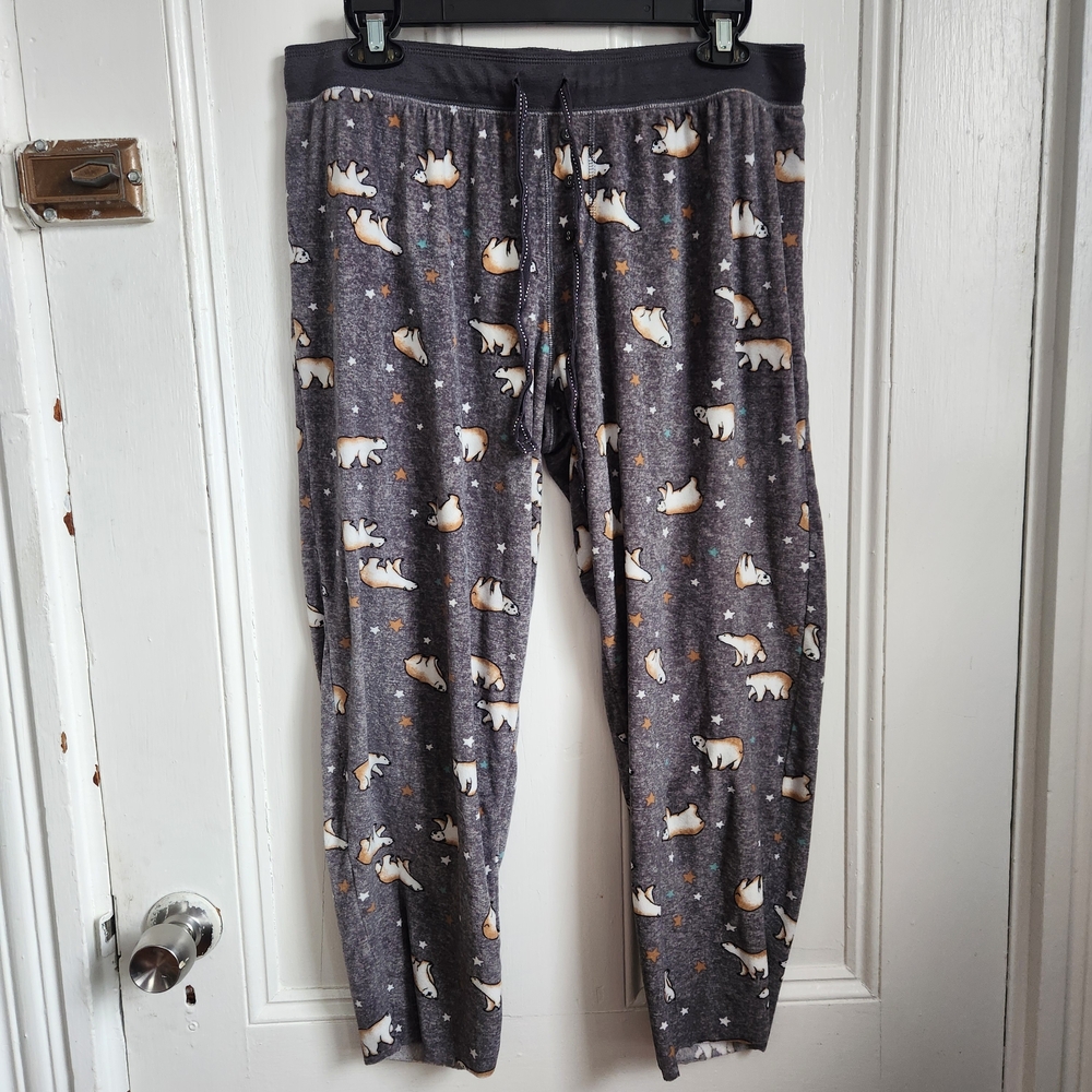 Polar Bear Print Lounge Pants